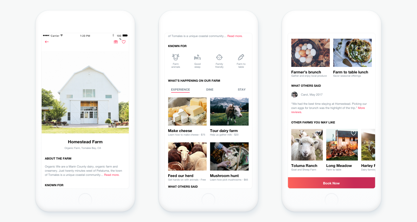 Farmstead App screenshot